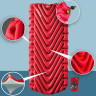Надувной коврик KLYMIT INSULATED STATIC V LUXE PAD RED Красный 06LIRD02D
